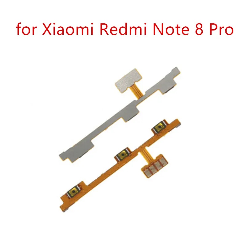for Xiaomi Redmi Note 8 Pro Power Volume Flex Cable ON OFF Side Button Switch Flex Cable Replacement Redmi note8 Pro Spare Parts
