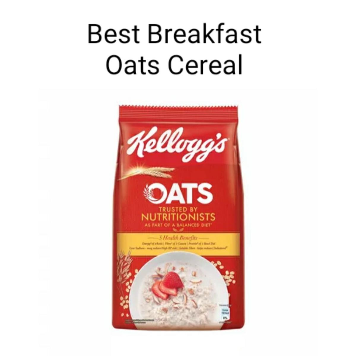 Best Breakfast Kellogg's Oats Cereal