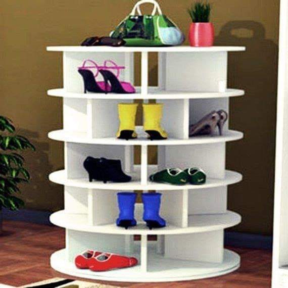 Round Shoe Rack White At Best S In Desh Daraz Com Bd Round Shoe Rack White At, Round Shoe Storage