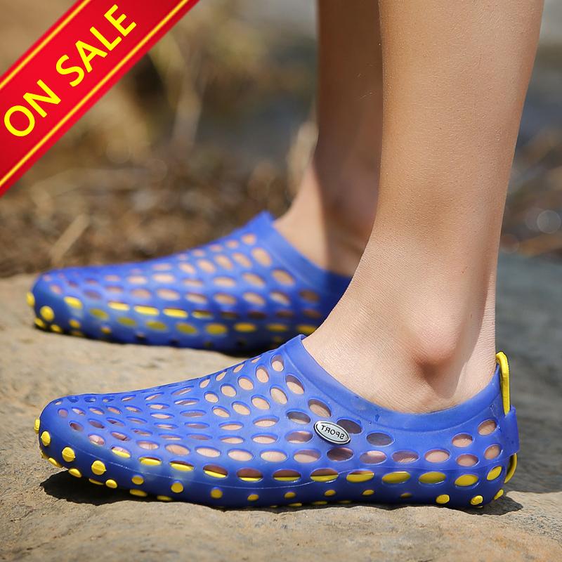 Hollow Out Shoes Men Women Quick Dry 