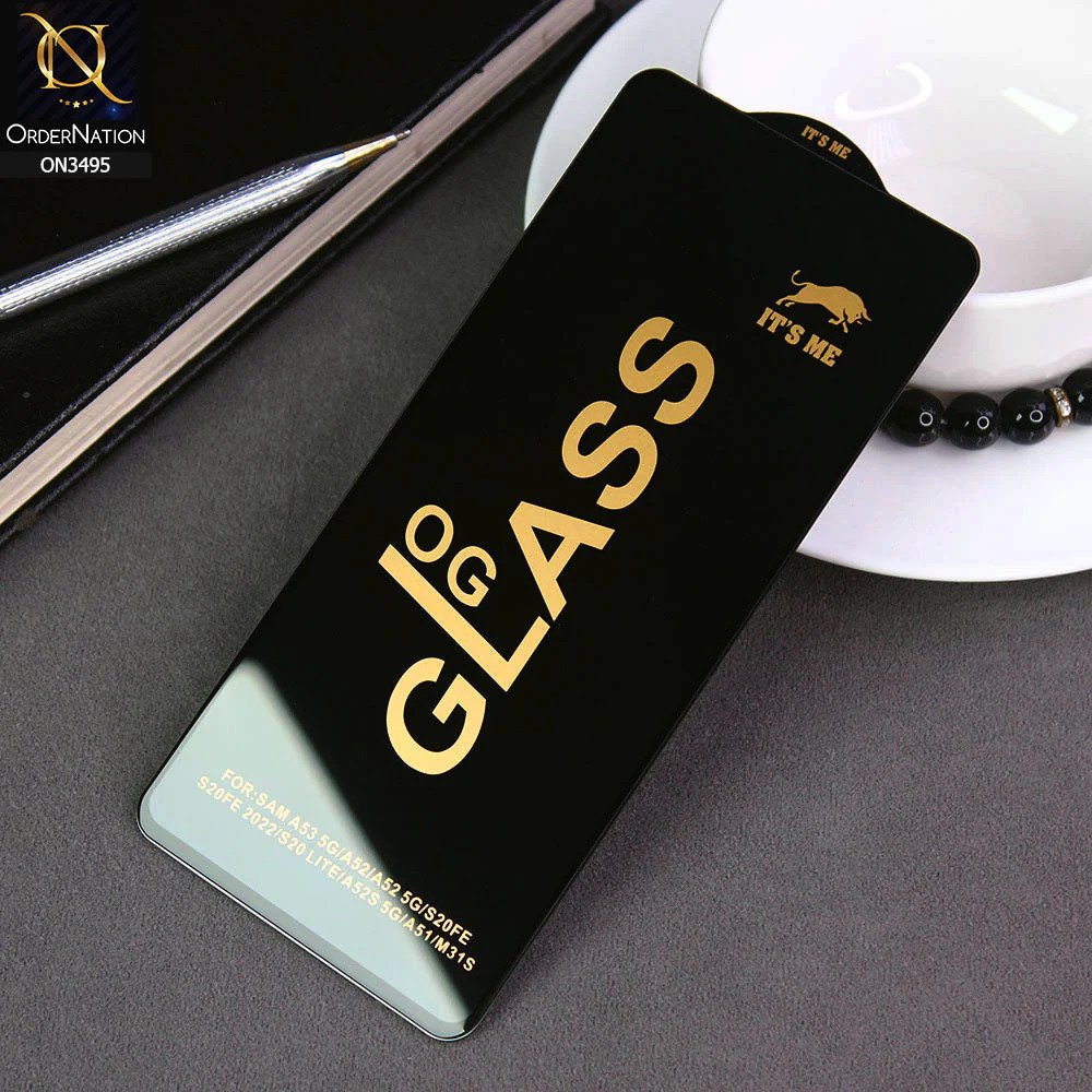 【FUPANG】Samsung Galaxy m31s premium og Full Coverage Tempered glass