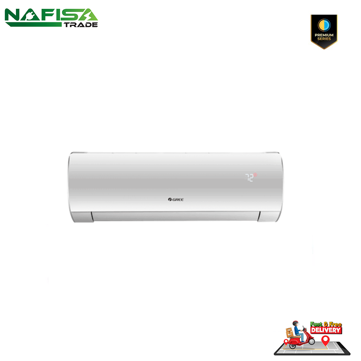 Gree GS-18XFA32 1.5 Ton Split Type Non-Inverter Air Conditioner Official with Free Delivery