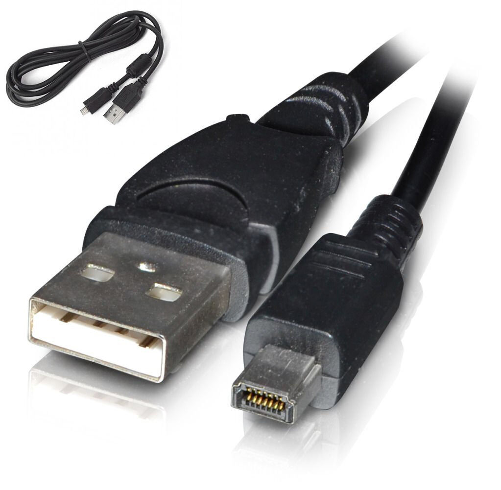 USB Data Cable Lead for Fuji Finepix Camera A205 A205S A210 A310 A330 A340 E500 E510 E550 F10 F401 F402 F410 F420 F440 F450 F455 F700 F799 F810 M603 V10 Z5fd
