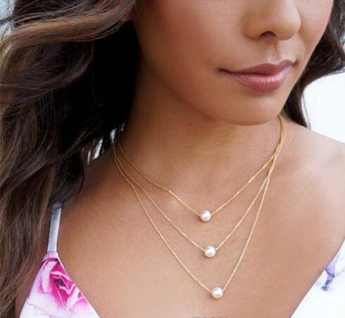 Fashion Gold Plated Necklace Party Gift 