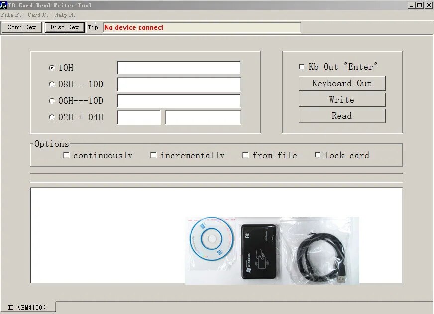 New USB 125khz RFID Reader Writer ID card Copier duplicate copier tag KeyFob COPY EM4100 EM4102 Proximity T5577 2 software. 