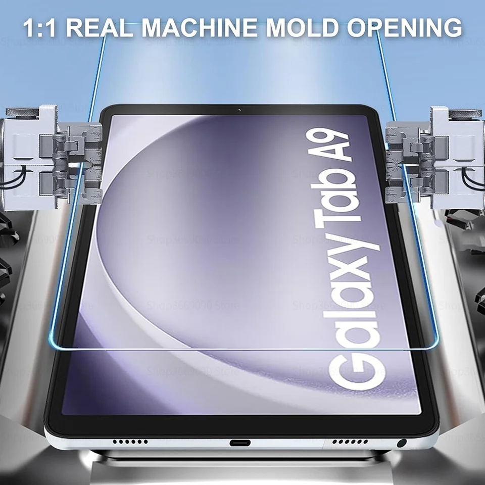 Samsung Tab A9 Full Curve Screen Protector 100% Accurate Smooth Touch Response. 