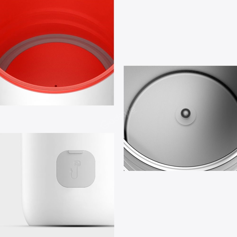 Xiaomi Deerma Electric Hot Water 350ml Stainless Steel Thermos Stew Kettle Cup (2)