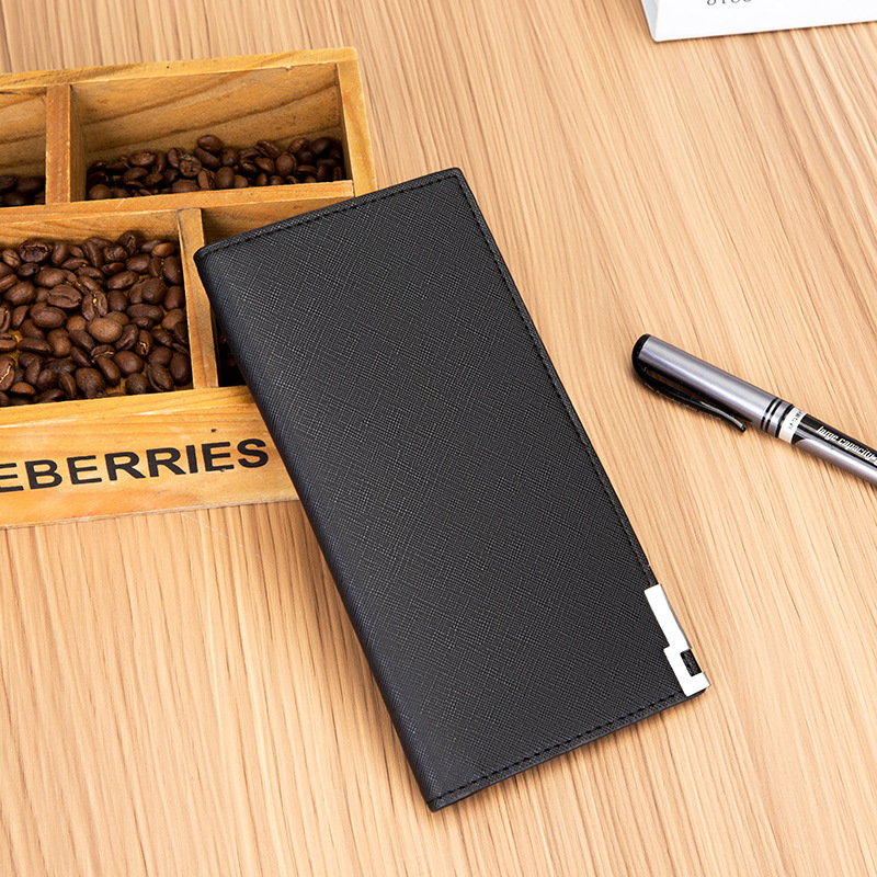 2-23 fashionable new men's wallet long new wallet young people light luxury high-end card wallet wallet men