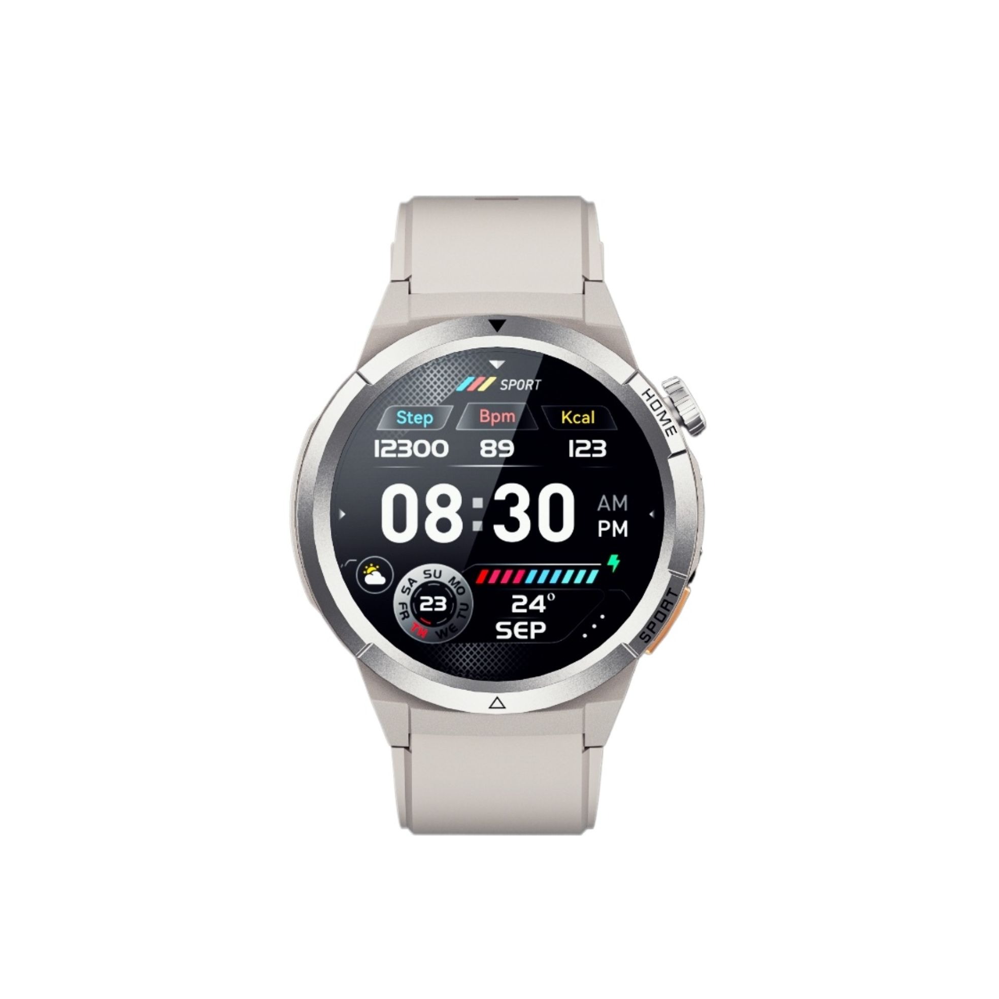 QCY Active GX Smartwatch, AOD AMOLED Display, Bluetooth Calling, Waterproof, App Connectivity, Sports Smart Watch. 