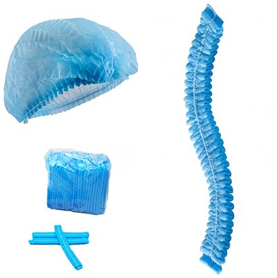 20 Pcs Cooking Kitchen Multipurpose Head Cover Hair Net Senga Bouffant Mop Clip - Medical Anti Dust Tissue Mob Cap