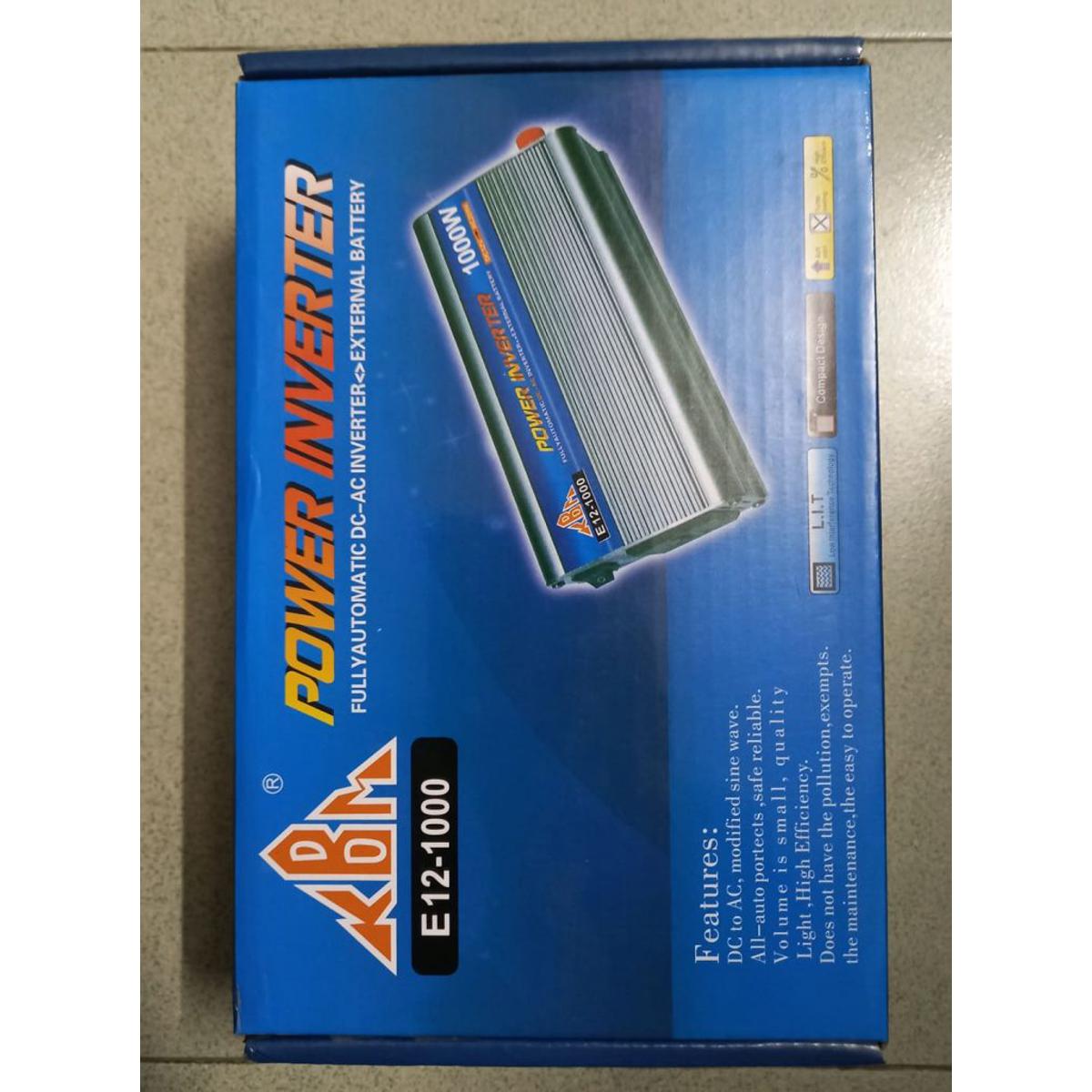 Power Inverter 1000W 12V To AC 220V Modified Sine Wave Voltage From Car Solar Battery Using LED TV Fan CFL Lamp Laptop PC W1209 XM-18 Egg Incubator Replace 1000W Power Inverter. 