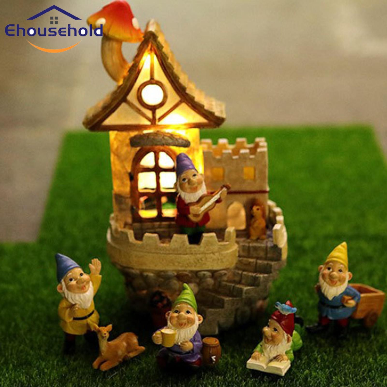 Dwarf Ornaments Delicate Solar Decorative Dwarf Ornaments. 