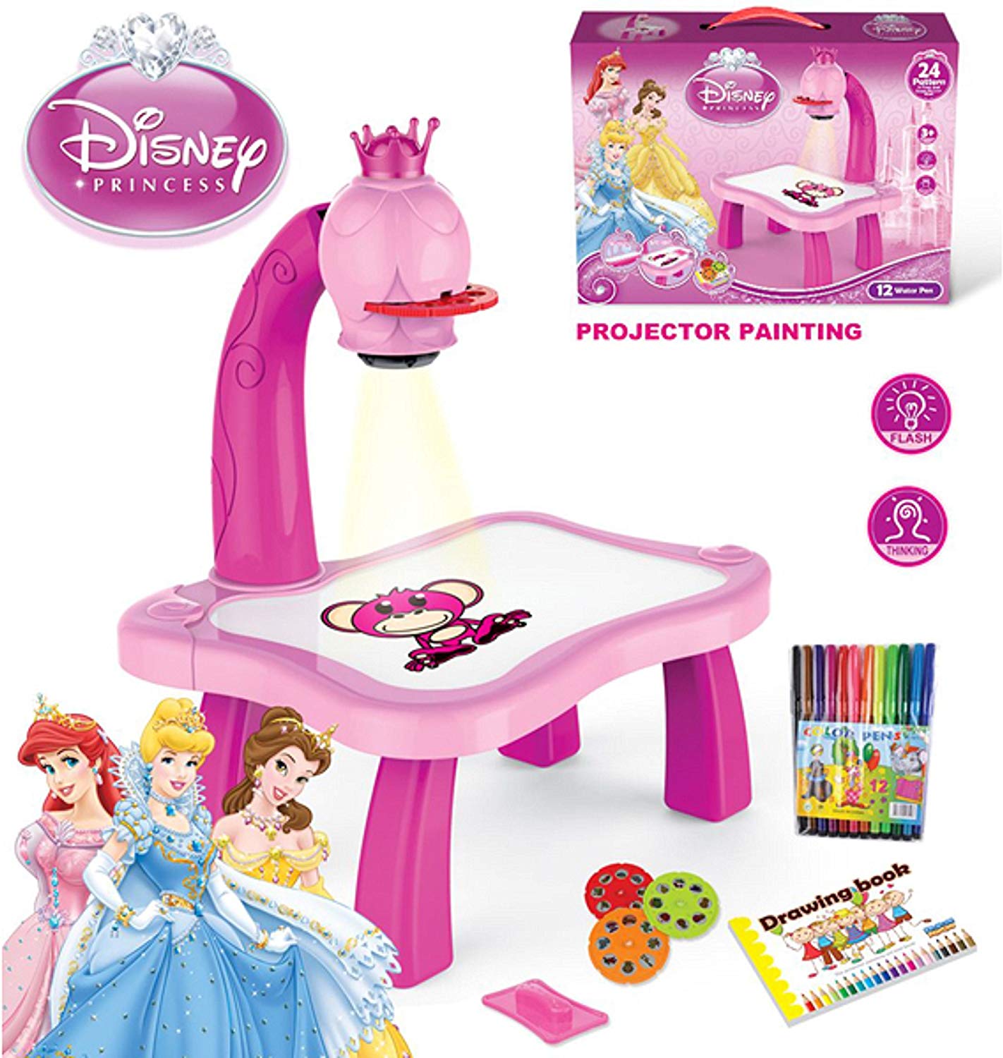 New Princess Projector Painting Drawing 