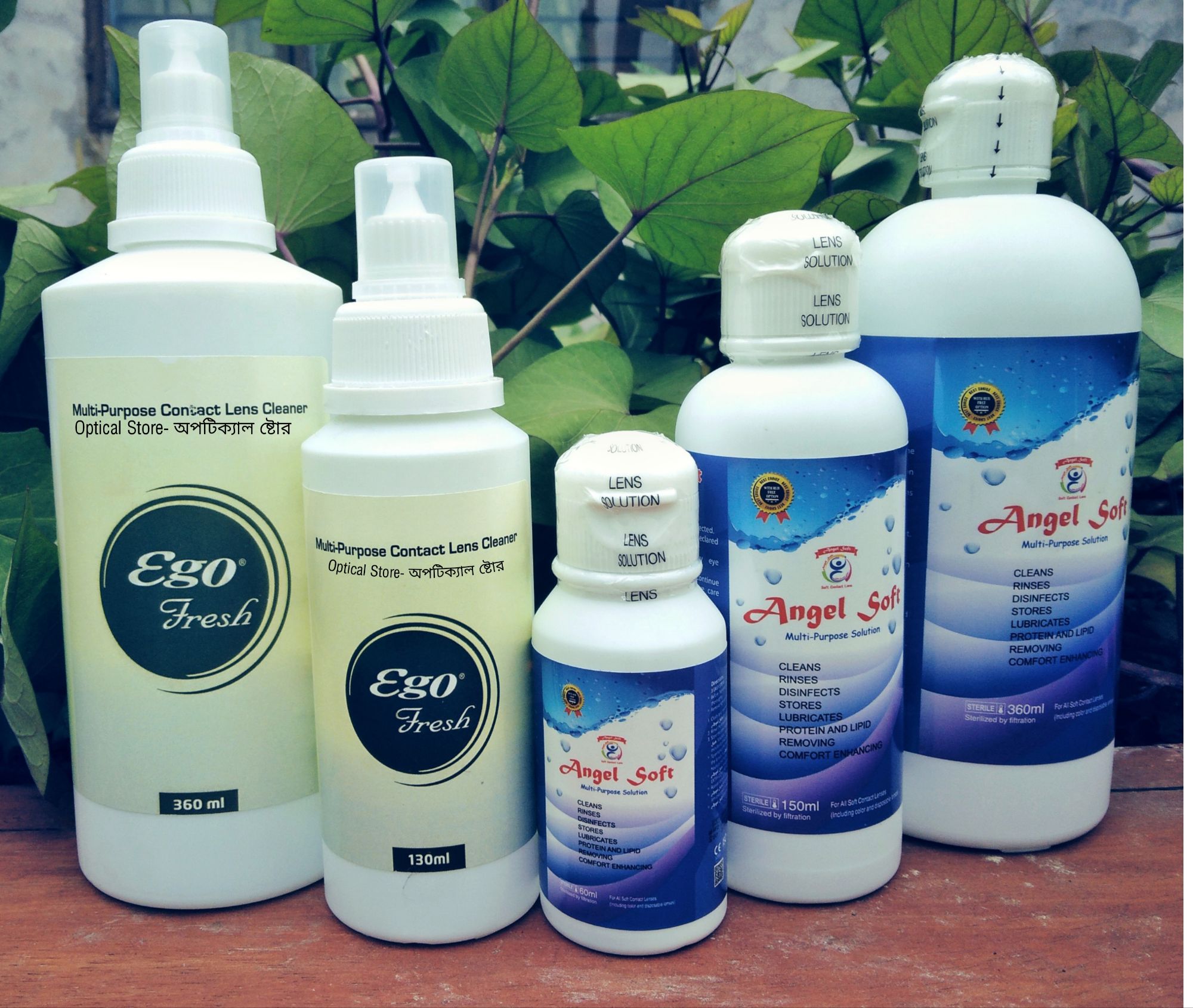 Big Solution Contact Lens Ego Fresh Solution big size water 360ml SE. 