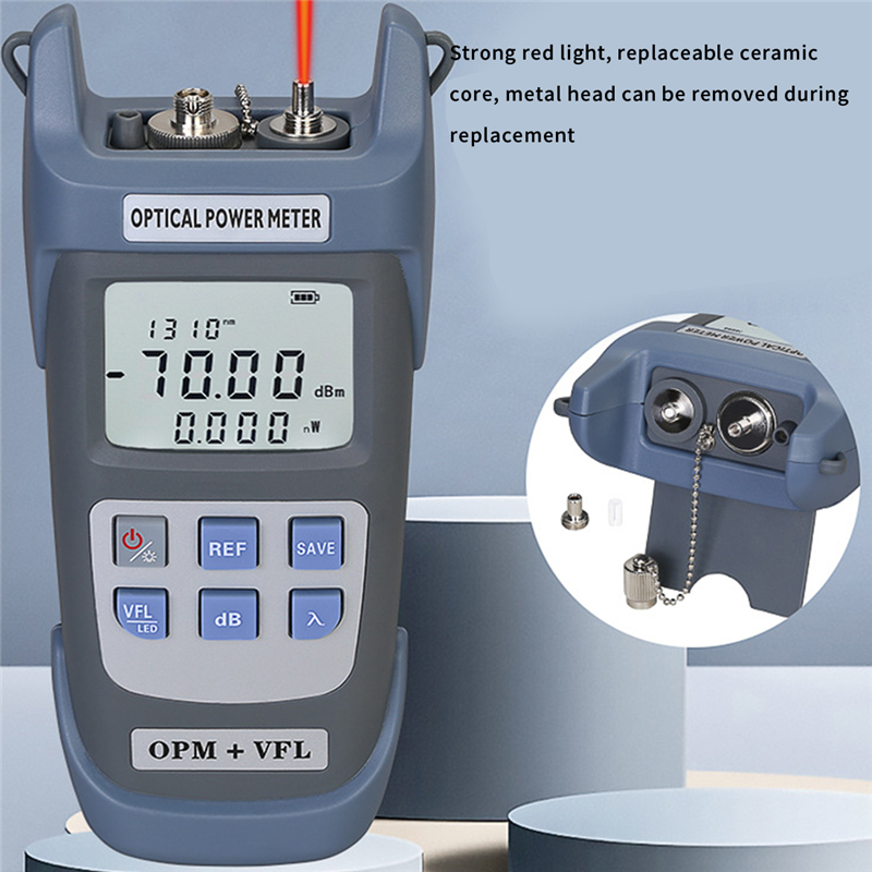-G710B Optical Power Meter(OPM -70 -+10DBm) 10Km VFL 10MW. 