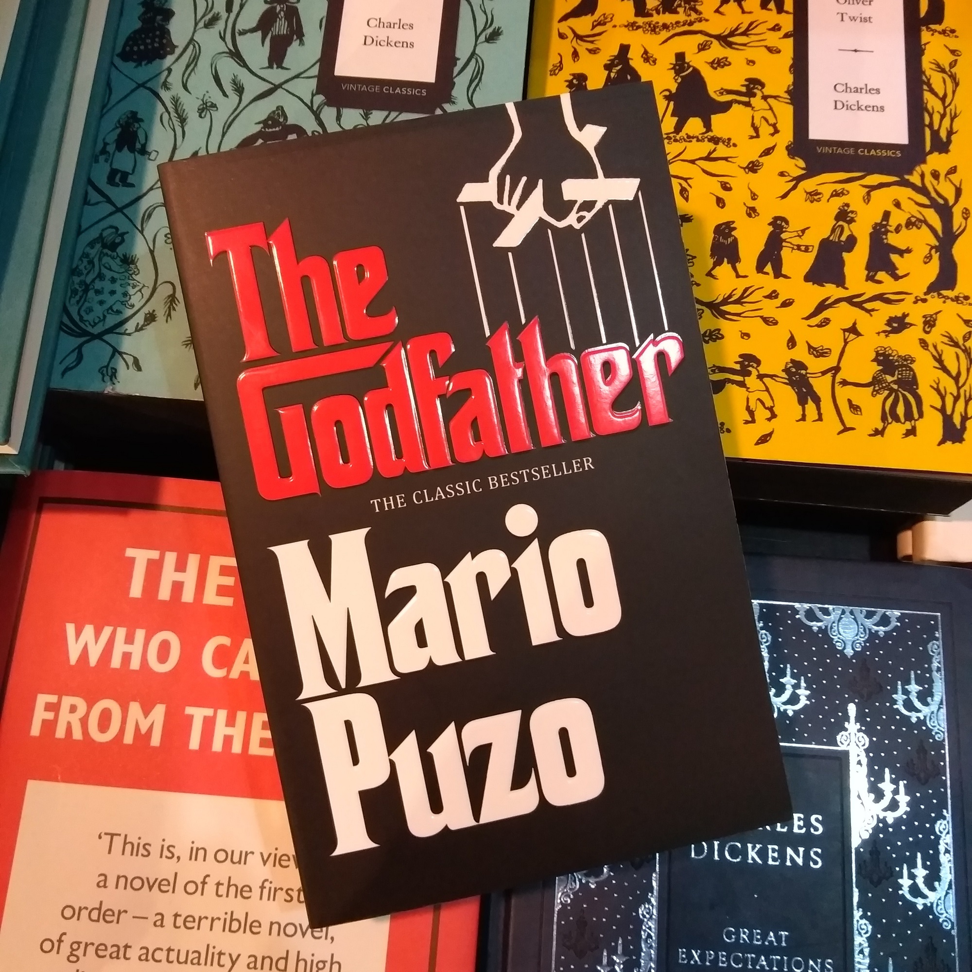The Godfather by Mario Puzo Yellow Paperback