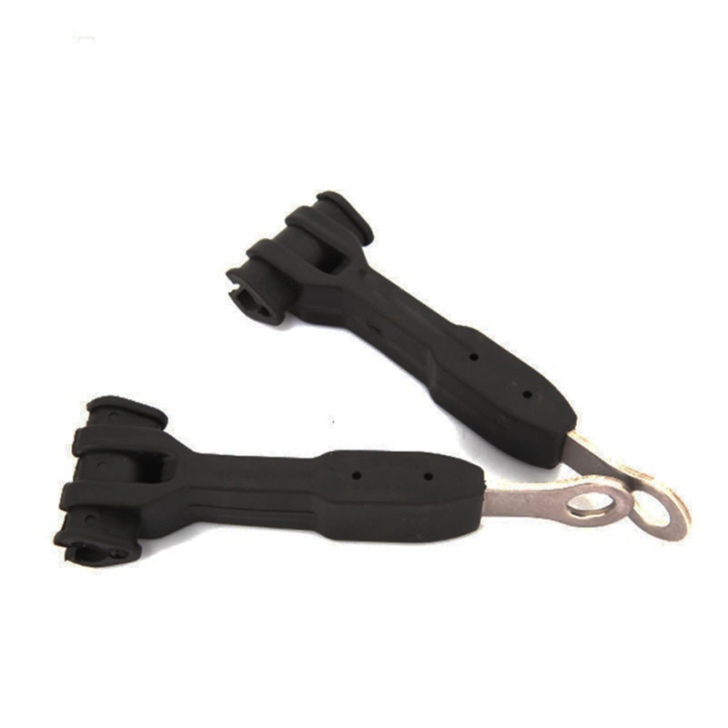 1101255 Front Brake Line Anchor Brake Hose Bracket Separator Parts Kit for Wrangler JK JL 2007-2023 2 4 Doors (Black)