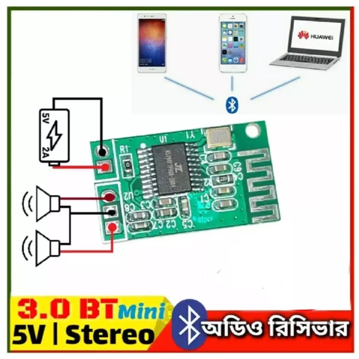 Bluetooth Stereo Audio Receiver Circuit CA-6928 JL IC - Upscaled Quality