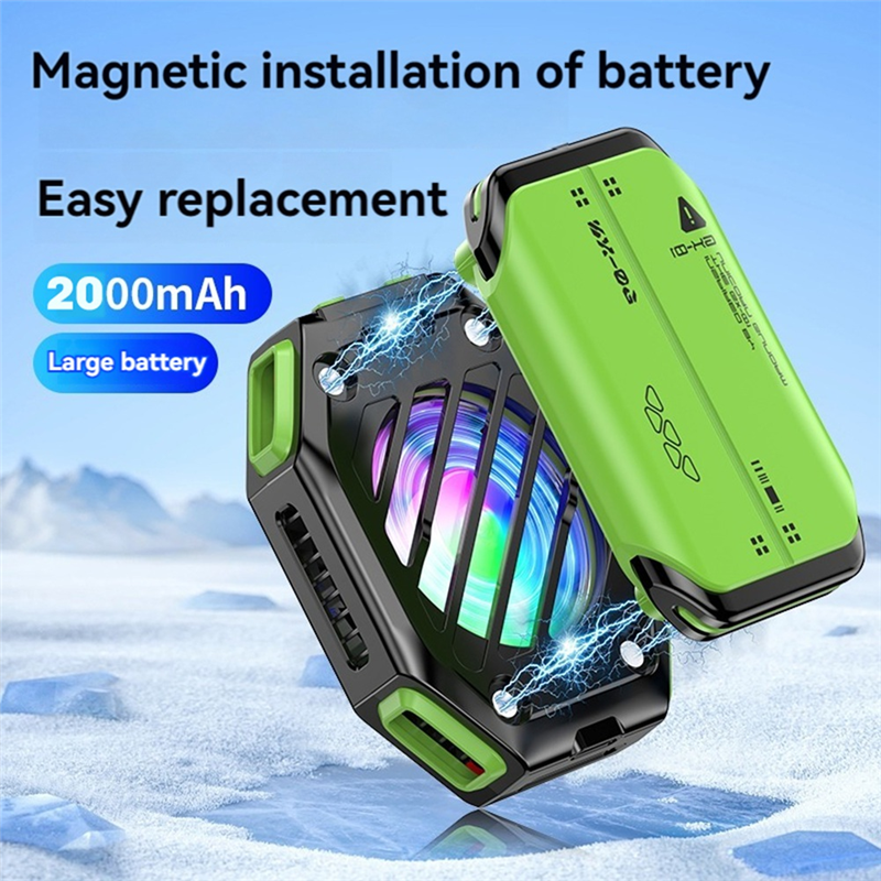 X111 Phone Magnetic Semiconductor Coolng Fan Radiator. 