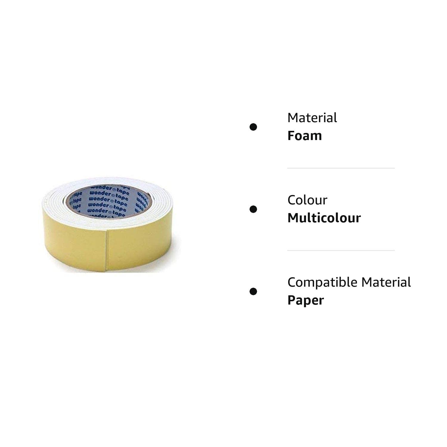 Double Side Foam Tape 2 inch size. 
