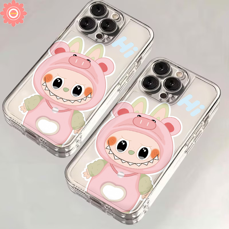 Sweet Cute Labubu Case for Infinix Tecno Spark GO 1 20 10 Pro 10C 20C Hot 50i 40i 30i Hot 10 11 30 9 8 12 Play Smart 9 5 6 7 8 Pro Plus 8HD Note 30 40 Pro 12 G96 Couples Soft Case. 