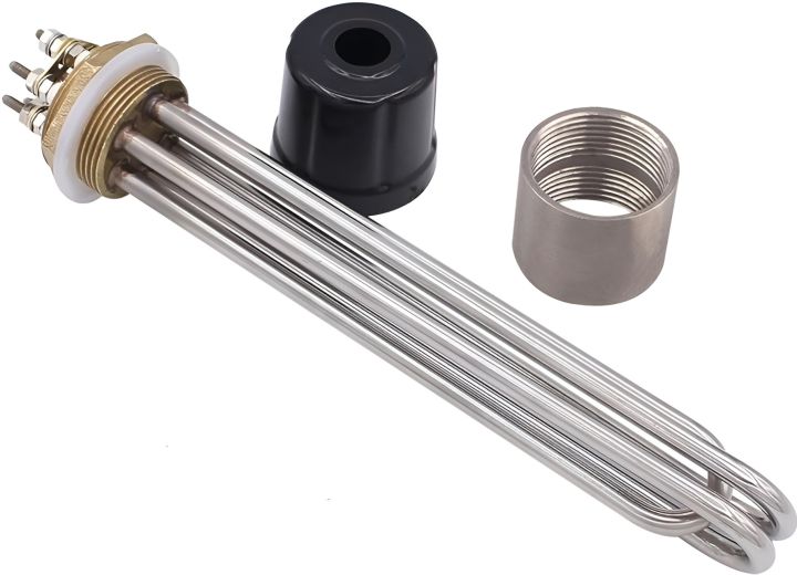 WATER HEATER THREAD 2 INCH BRASS HEAD 3/4.5/6/9/12 KILOWWATT BOILER ...