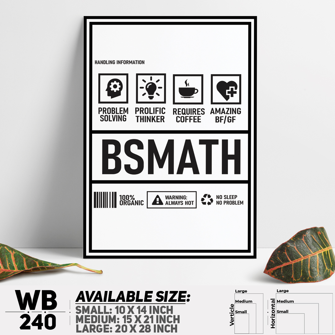Funny BS Match Parody Wall Canvas Art For Wall Decoration Canvas Painting For Wall - WB240 - Handy Commodity - Minimalistic Sophistication