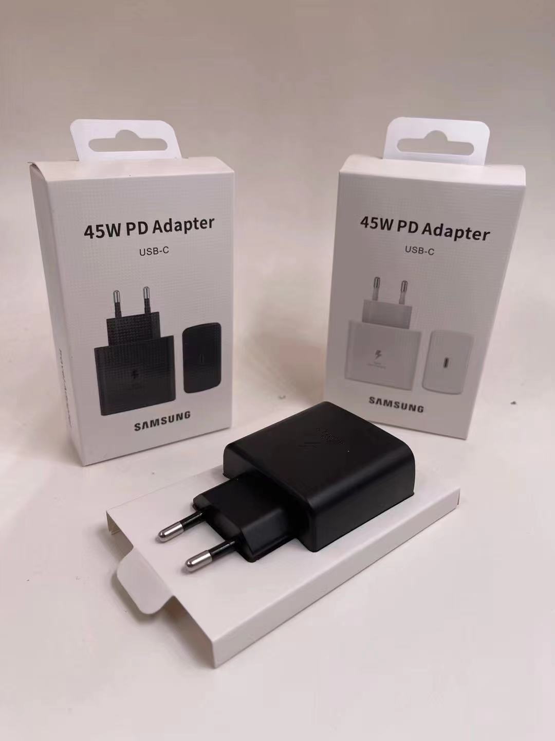 For Samsung Note 20 S20 Ultra Super Fast Charger 45W (Max) Pd Quick Power Adapter 5A Usb C To Type C Cable For Galaxy Note20 Ultra S21 Ultra S21 20+/10+ 5G/A91 - Fast Charger. 