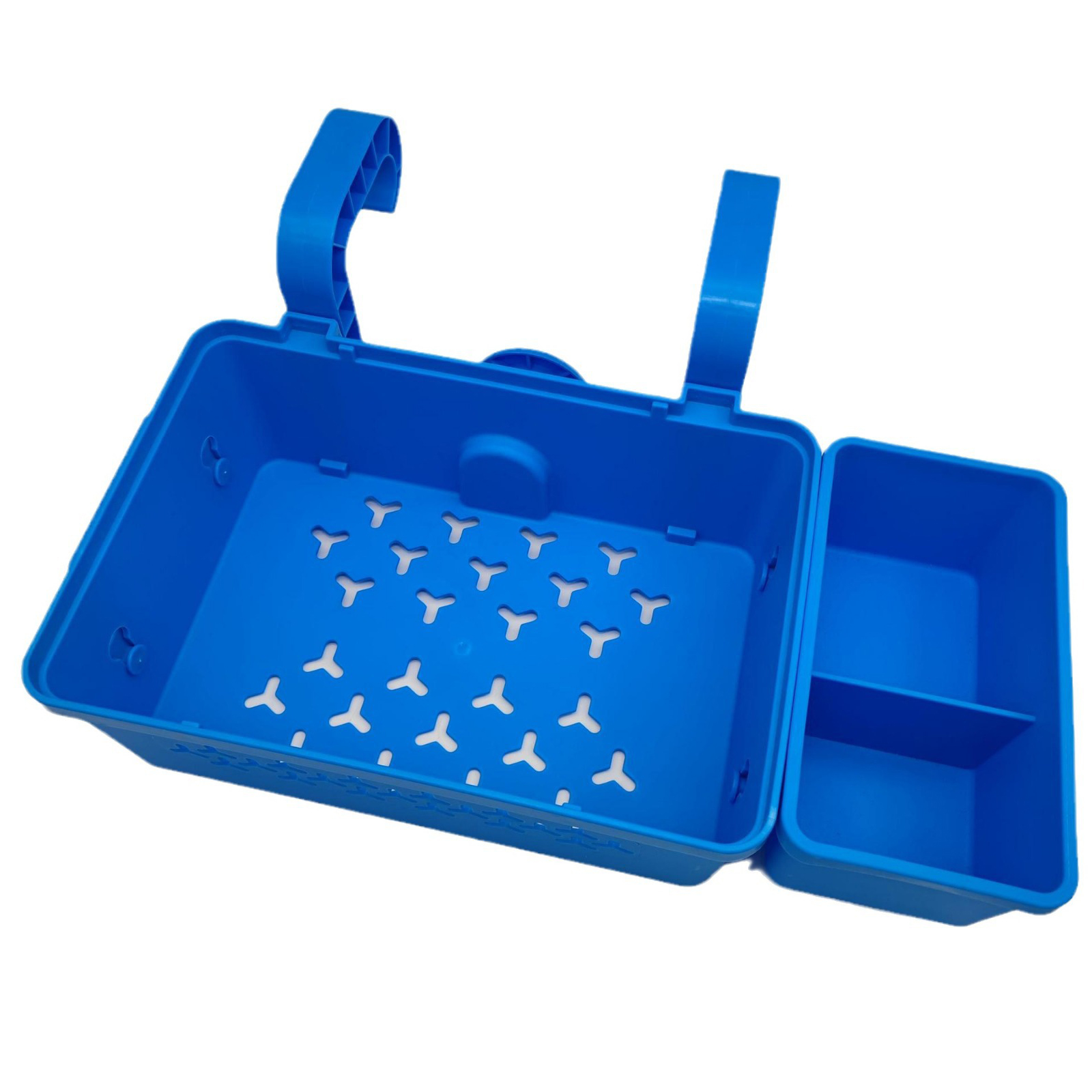 GC Poolside Storage Baskets For 3-Inch Or Smaller Top Rails, Swimming Pool Storage Basket With Cup Holders For Most Above Ground Pool. 