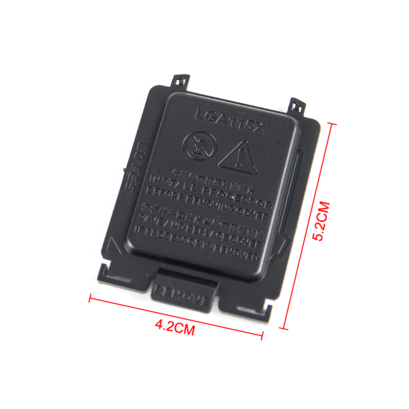 Lot De 10 Caches Plastique Pour Socket LGA 115X – FOXCONN, Protection CPU