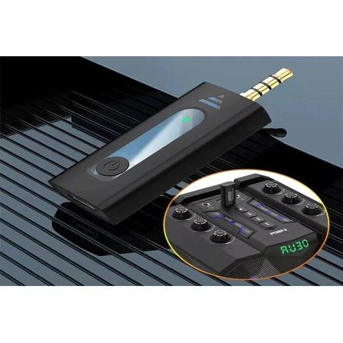 K35 Dual Wireless Microphone 3.5mm Supported for Camera, Sound card, Smartphone. 