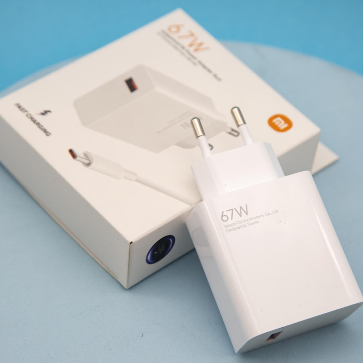 67W Xiaomi Turbo Charger Original EU Fast Charge Power Adapter For Mi 11 Pro Mix Fold Poco X3 GT X4 Pro 5G Redmi Note 11 Pro