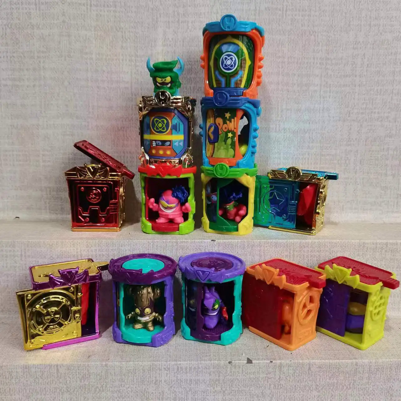 Superzings Box Superthings Action Figures Super Zings Garbage Trash Collection Toys Mode