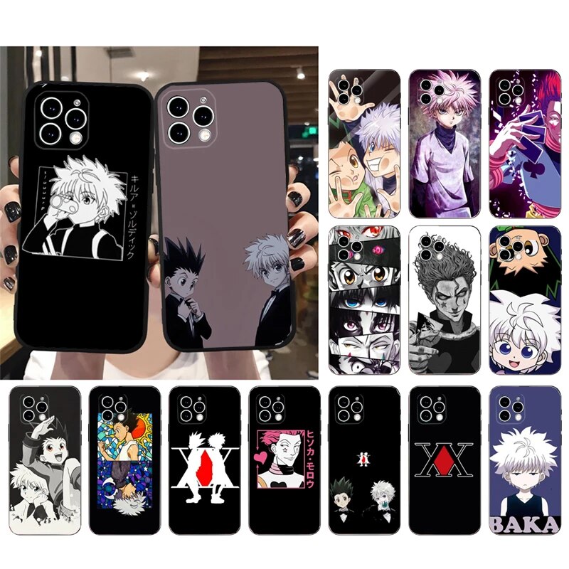 Hunter x Hunter Phone Case For iphone 15 14 13 12 11 Pro Max XS XR X 12mini 7 8 XR Mobile Phone Case Funda