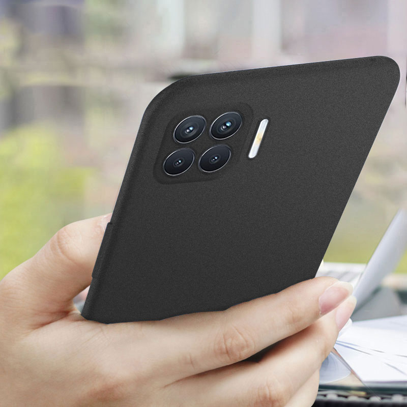 Vantime for OPPO F17 Pro Case Soft Sandstone Slim Matte Cover. 