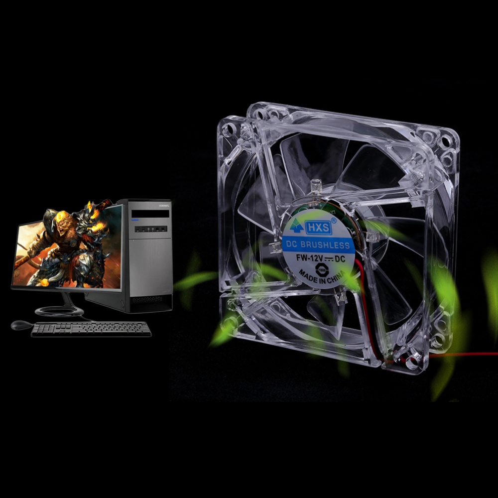 80mm Computer CPU Fan Cooler LED Computer PC Case Cooling Fan Ultra Silent Heatsink 80x80x25mm rgb light Fan,12v 3P IDE 4pin. 