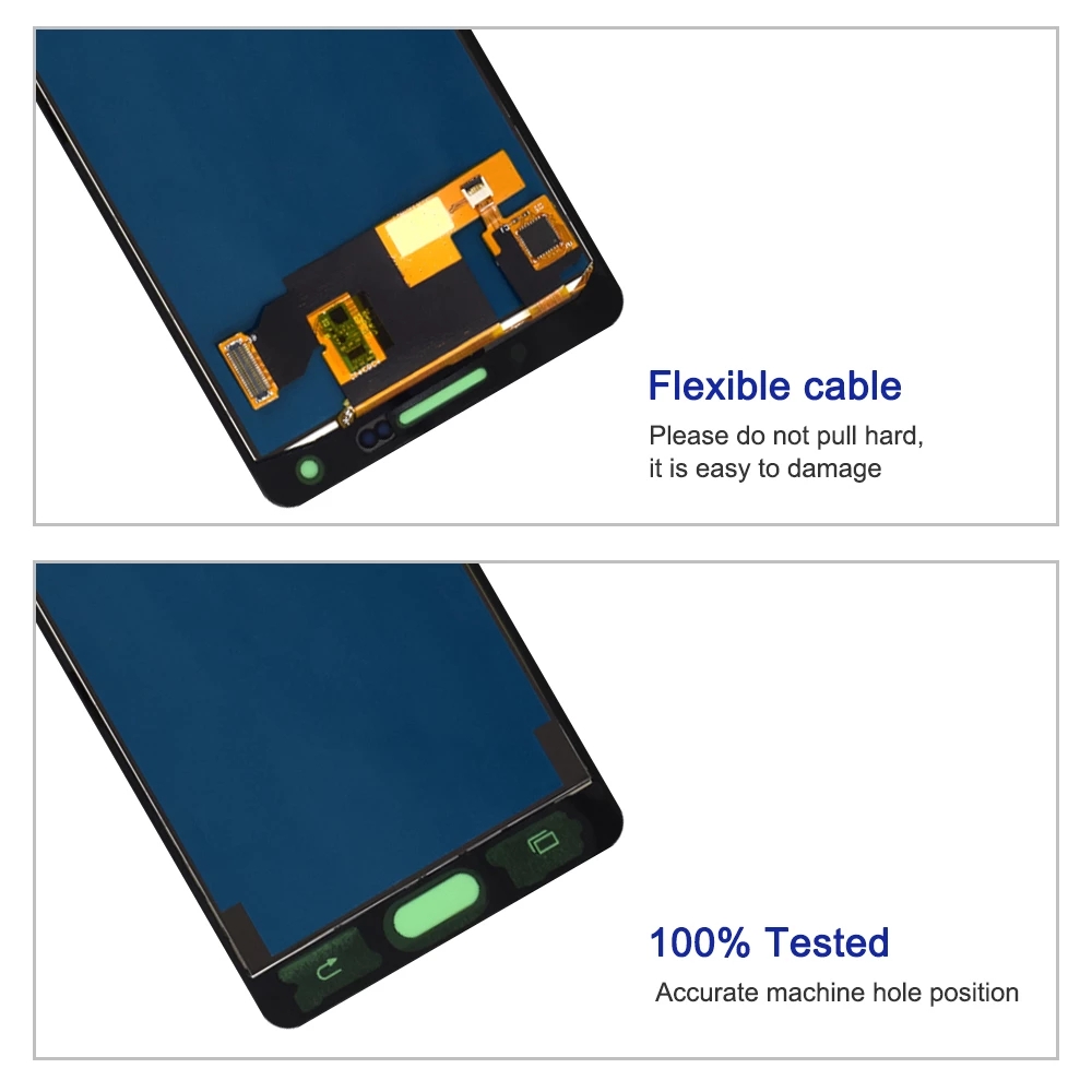 LCD No Frame For Samsung Galaxy A5 2015 A500 Display Touch Screen Digitizer Assembly Replacement Parts A500F A500FQ. 