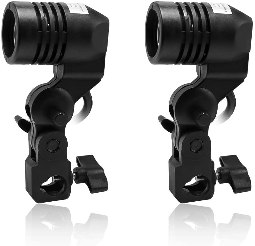 Single Studio Light Holder, Umbrella, and Light Stand Kit. 