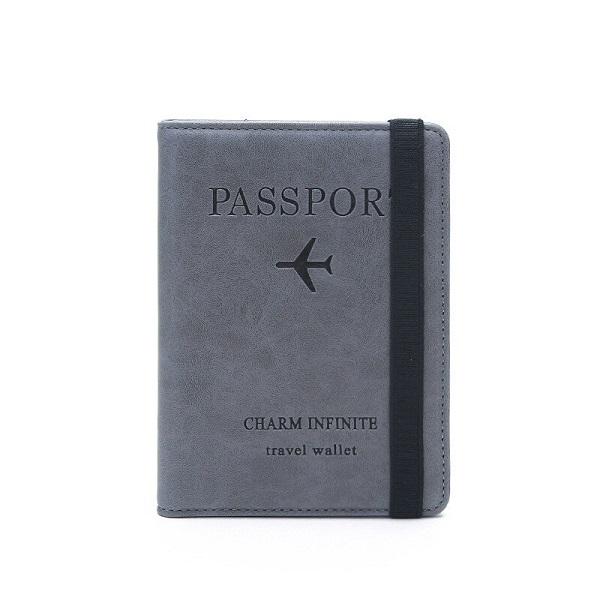 RFID Blocking Passport Holder Wallet. 