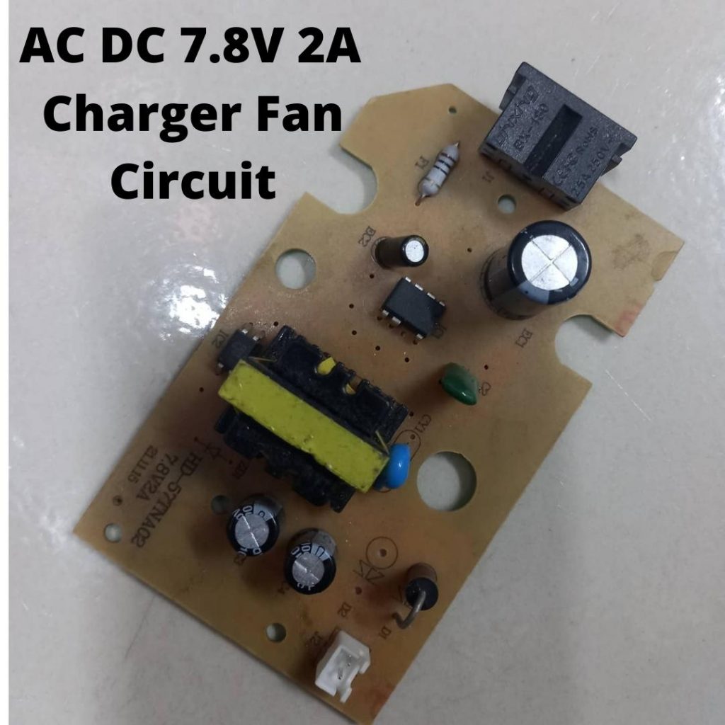 Charger Fan Circuit DC 7.8V 2A HD-57TNA02 Light Fan Charger Circuit Charging Control Fan Circuit Board For AC DC Charger Fan. 