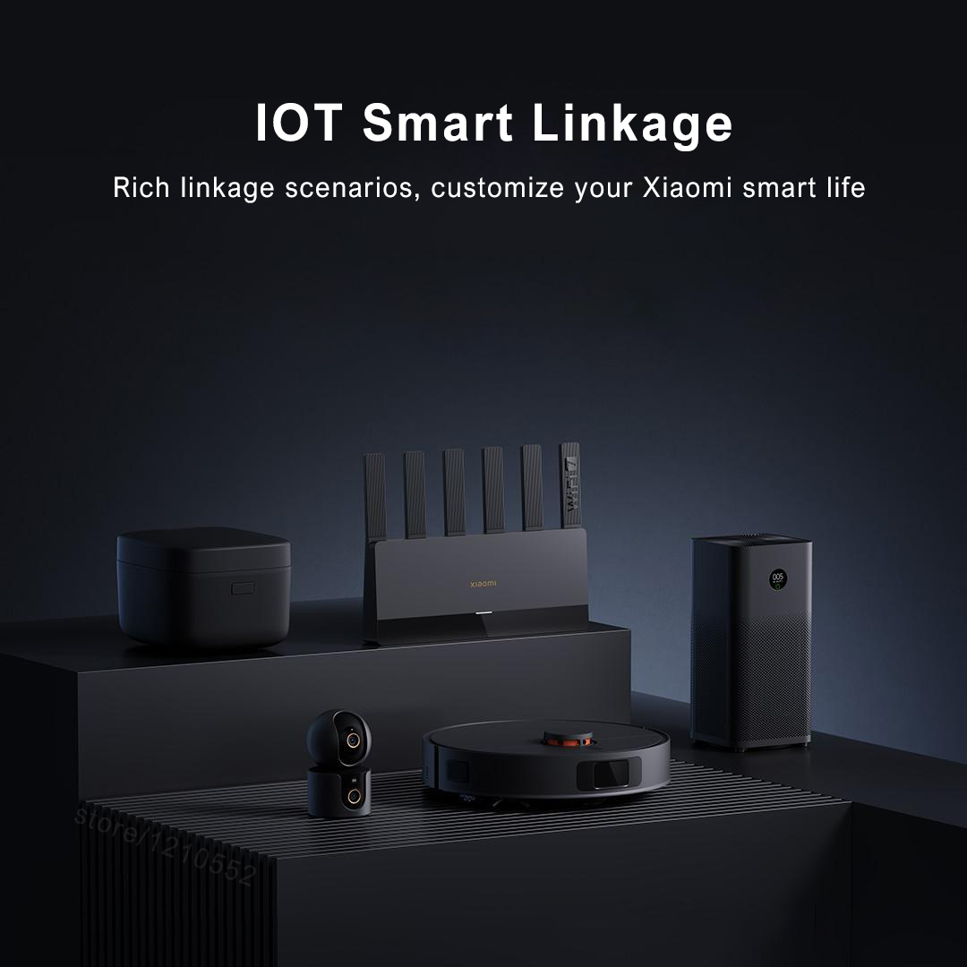 Yeni Xiaomi Router BE6500 Qualcomm dört çekirdekli Wi-Fi 7 Mesh 2.5G ağ bağlantı noktası IPTV OFDMA oyunu hızlandırıcı sinyal amplifikatör Mi ev. 