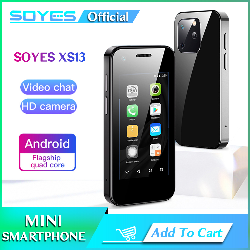SOYES XS13 Mini 2.5 Android6.0 Smartphone 1GB RAM 8GB ROM Dual SIM 5MP Camera Google Play Store Small Smartphone Gifts