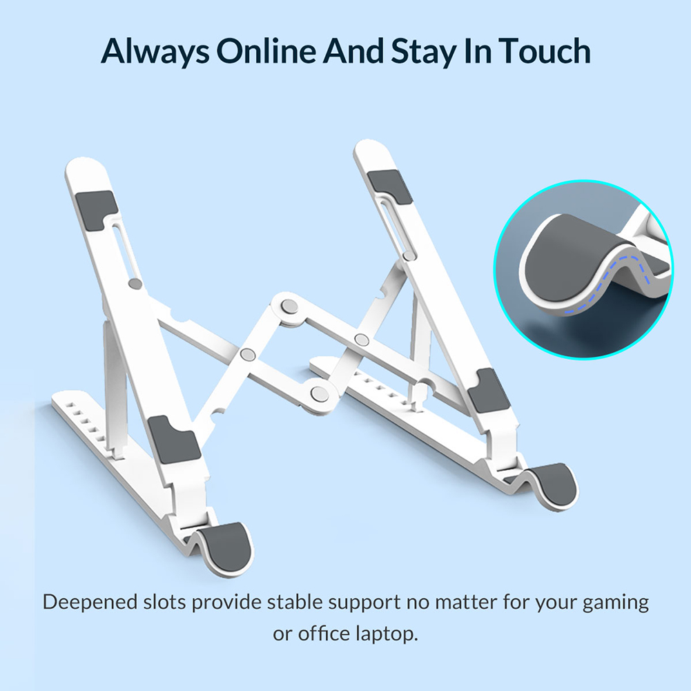 ORICO PFB-A24 POM Laptop Stand, Holder, Riser, Computer Tablet Stand For All Size Laptop. 