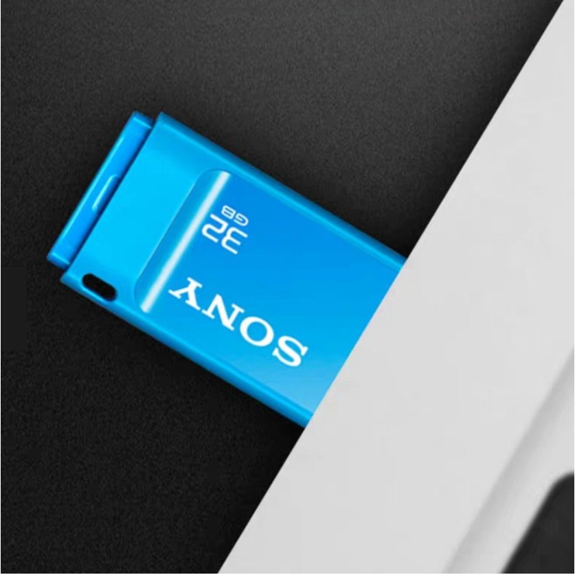【FUPANG】[24h ship ready stock] Cod free shipping Sony flash drive 8GB 32GB 64GB 128GB stable enough finger USB flash disk business flash disk. 