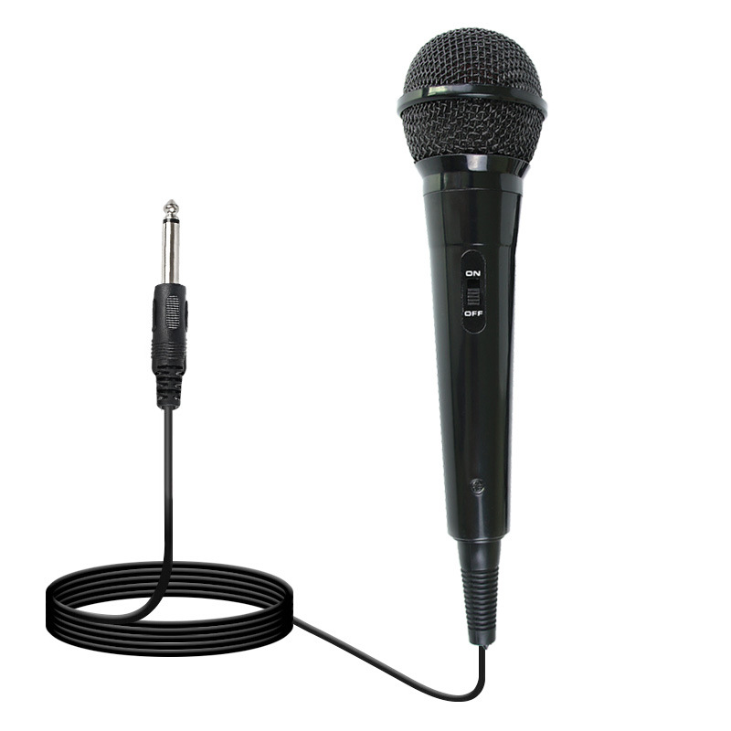 B12 Best karaoke Microphone with On and Off Switch Wired Karaoke Mic with 16.4ft XLR Electret Condenser Microphone for Singing. 