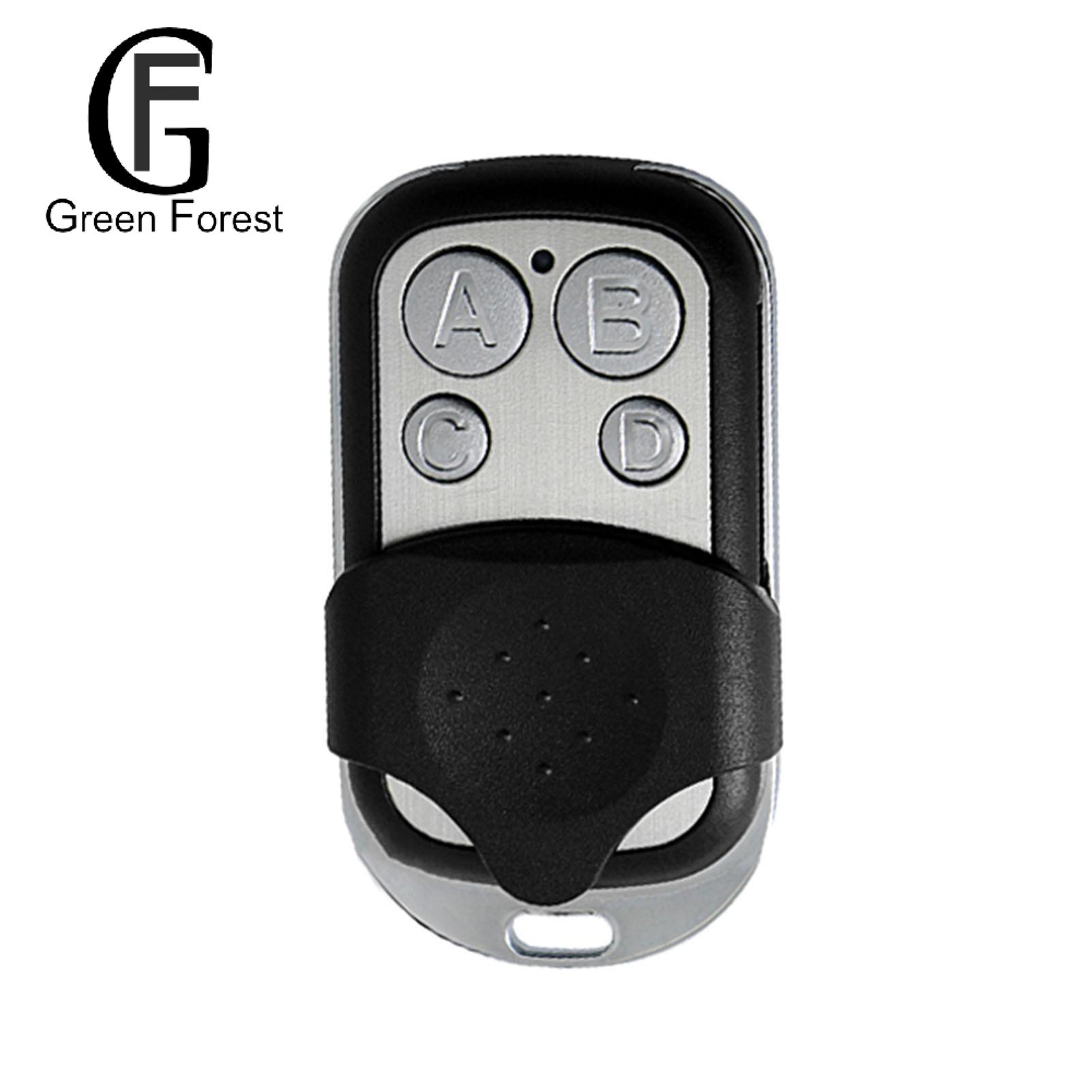Remote Control Signal Universal Garage Door Remote Control Keychain 4 ons 433mhz Code Clone Learning Wireless Opener 433mhz Remote Control