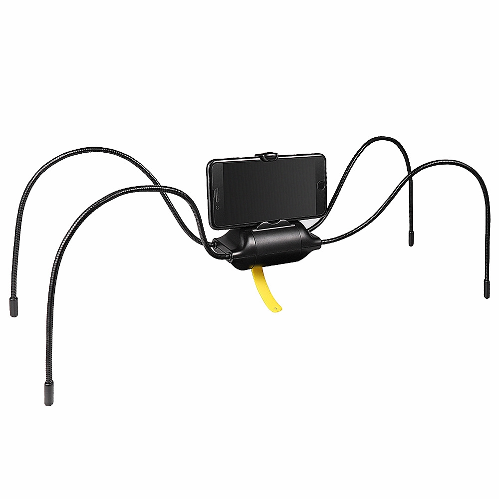 (New)Spider Tablet Holder Arbitrary Curved Lazy Mobile Phone Bracket Desktop Car Bathroom Tablet Bracket. 