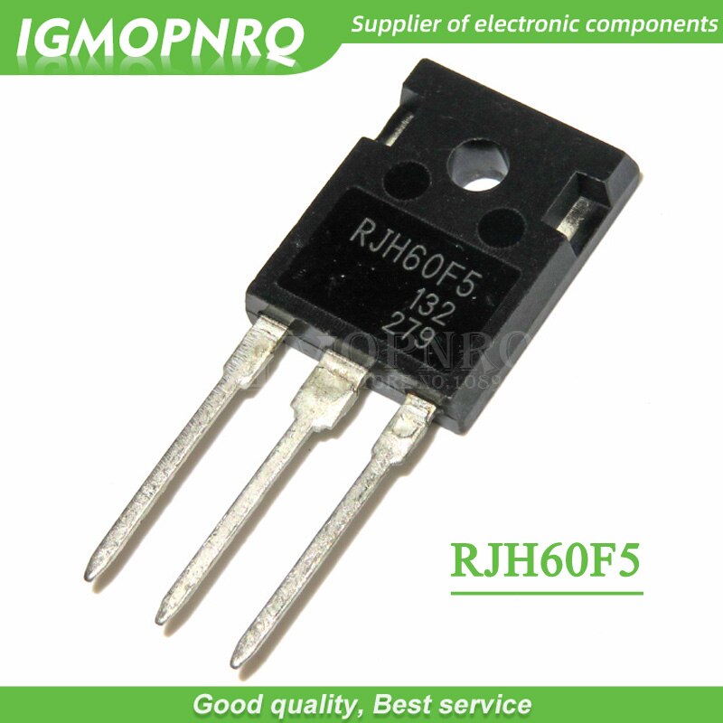 RJH60F5 IC RJH60F5 IGBT 60F5 RJH60F5DPQ 80A RJH60F5 Mosfet 600V TO-247 Transistor Mosfet 3 Pin Leads. 