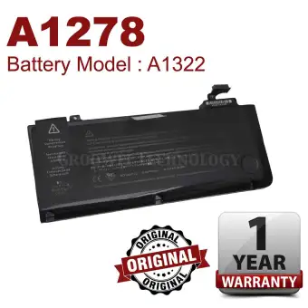 Macbook Pro 13 A1322 Battery For A1278 09 12 Apple Macbook Pro 13 Battery A1278 A1322 Battery Compatible With Apple Macbook Pro 13 Inch A1278 A1322 Mid 09 10 Early 11 12 Buy Online