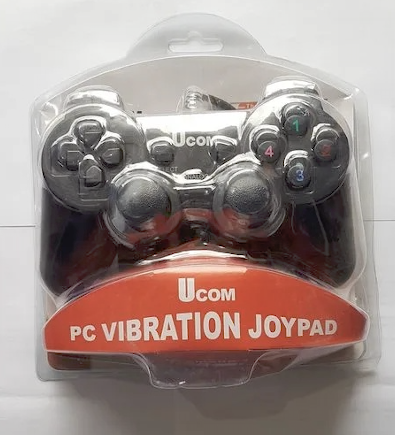 UCOM PC Dual Vibration Wired Game Controller Gaming Joypad Joystick USB Gamepad Joystick Gamepad Joypad For Win7/ XP For PC Laptop Vibration Gamepads. 